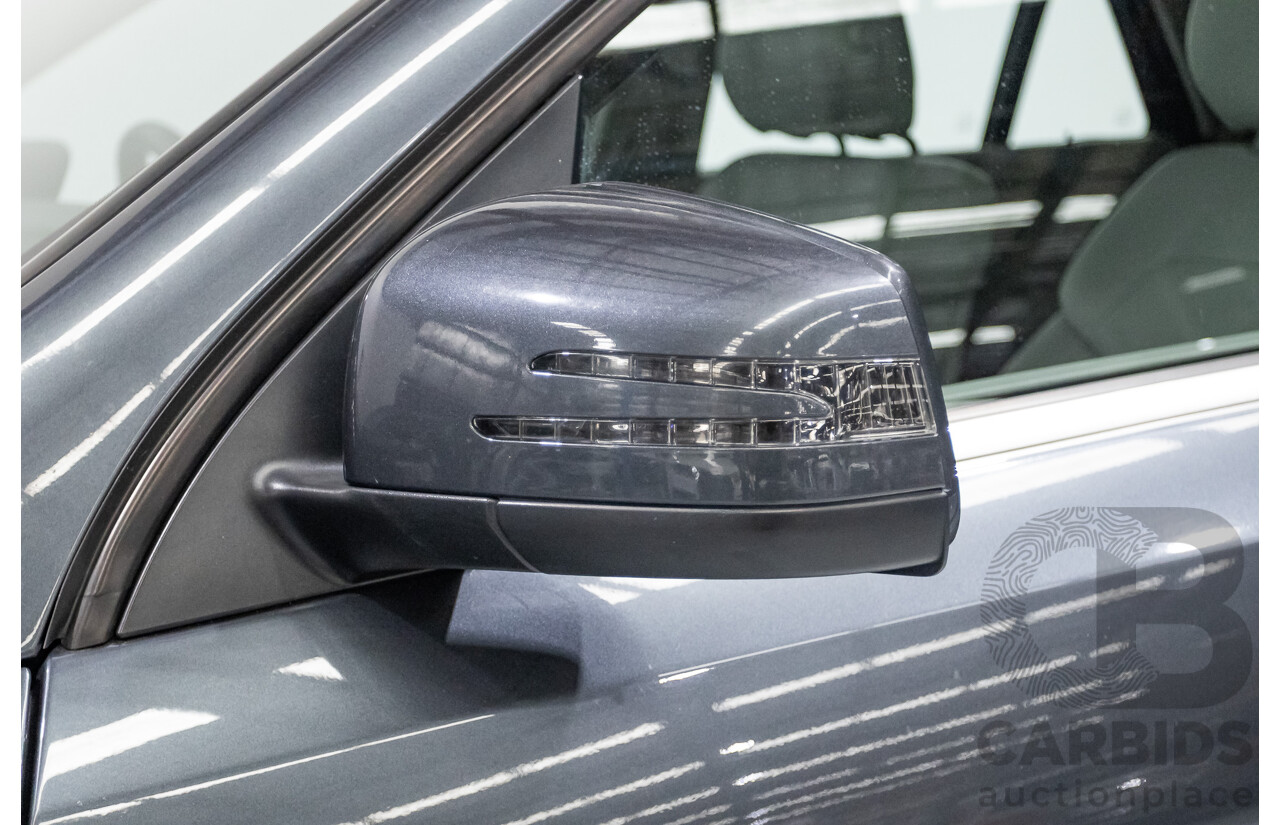 5/2012 Mercedes-Benz ML 250 CDI Bluetec (AWD) 166 4D Wagon Steel Grey Metallic Turbo Diesel 2.1L