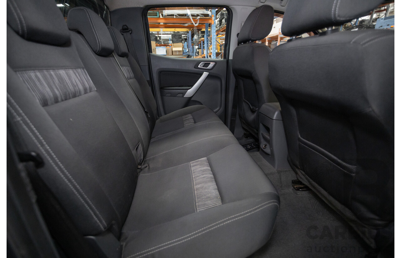 02/2015 Ford Ranger XLT 3.2 (4x4) PX Dual Cab Utility Grey Turbo Diesel 3.2L