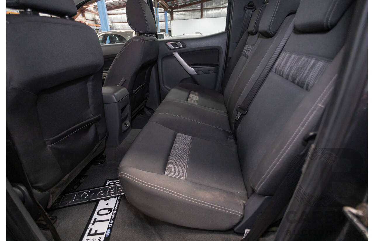 02/2015 Ford Ranger XLT 3.2 (4x4) PX Dual Cab Utility Grey Turbo Diesel 3.2L