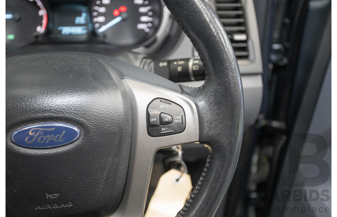 02/2015 Ford Ranger XLT 3.2 (4x4) PX Dual Cab Utility Grey Turbo Diesel 3.2L