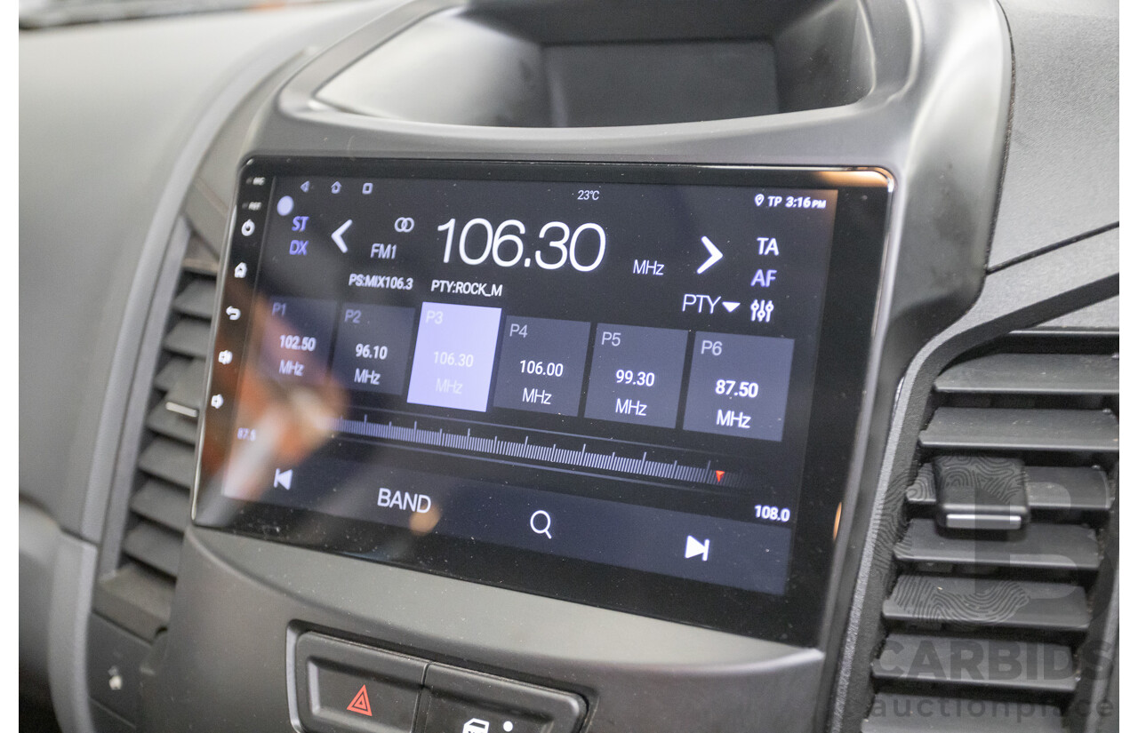 02/2015 Ford Ranger XLT 3.2 (4x4) PX Dual Cab Utility Grey Turbo Diesel 3.2L