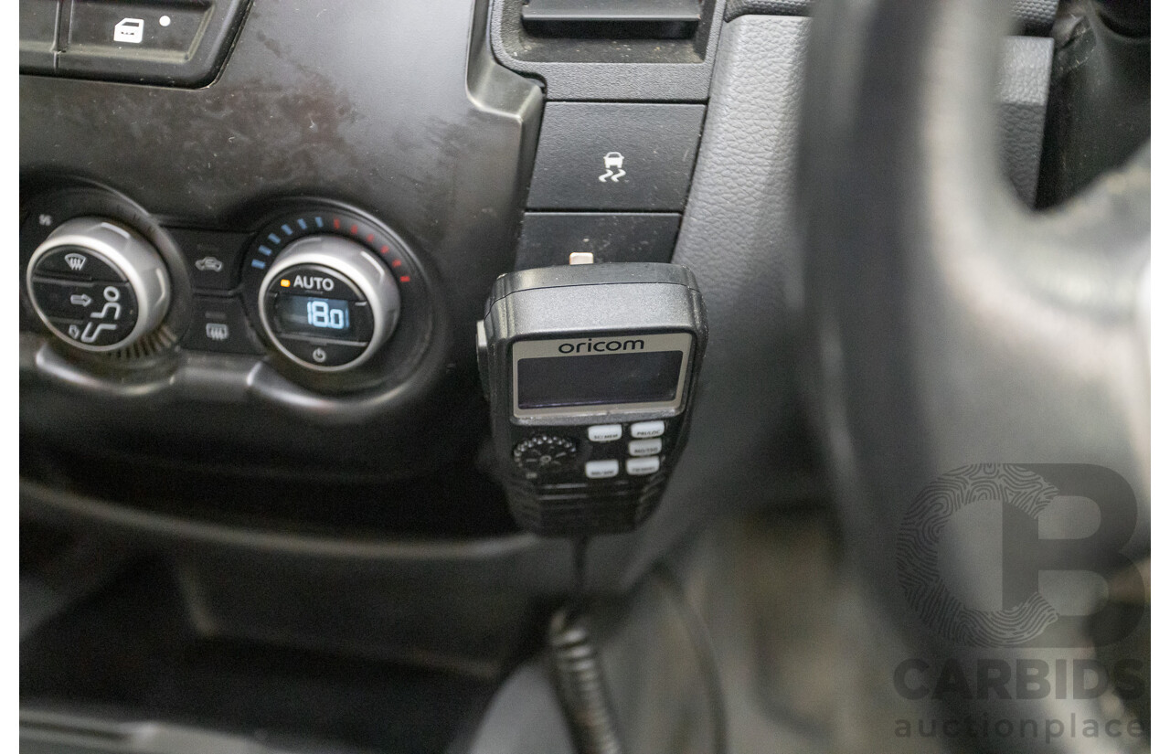 02/2015 Ford Ranger XLT 3.2 (4x4) PX Dual Cab Utility Grey Turbo Diesel 3.2L