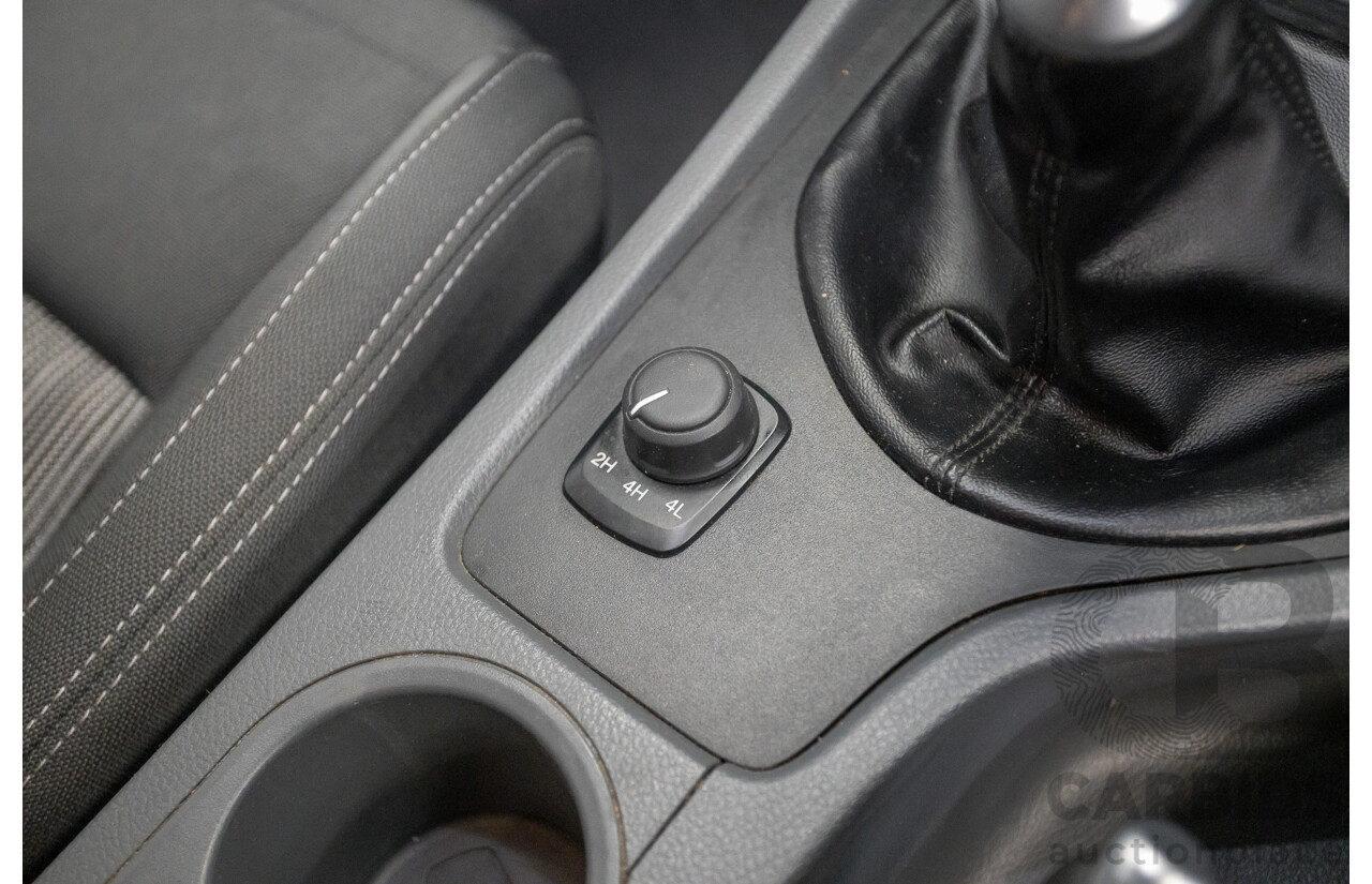 02/2015 Ford Ranger XLT 3.2 (4x4) PX Dual Cab Utility Grey Turbo Diesel 3.2L