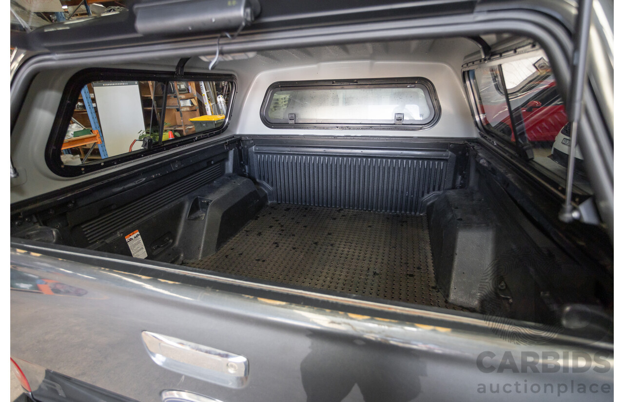 02/2015 Ford Ranger XLT 3.2 (4x4) PX Dual Cab Utility Grey Turbo Diesel 3.2L