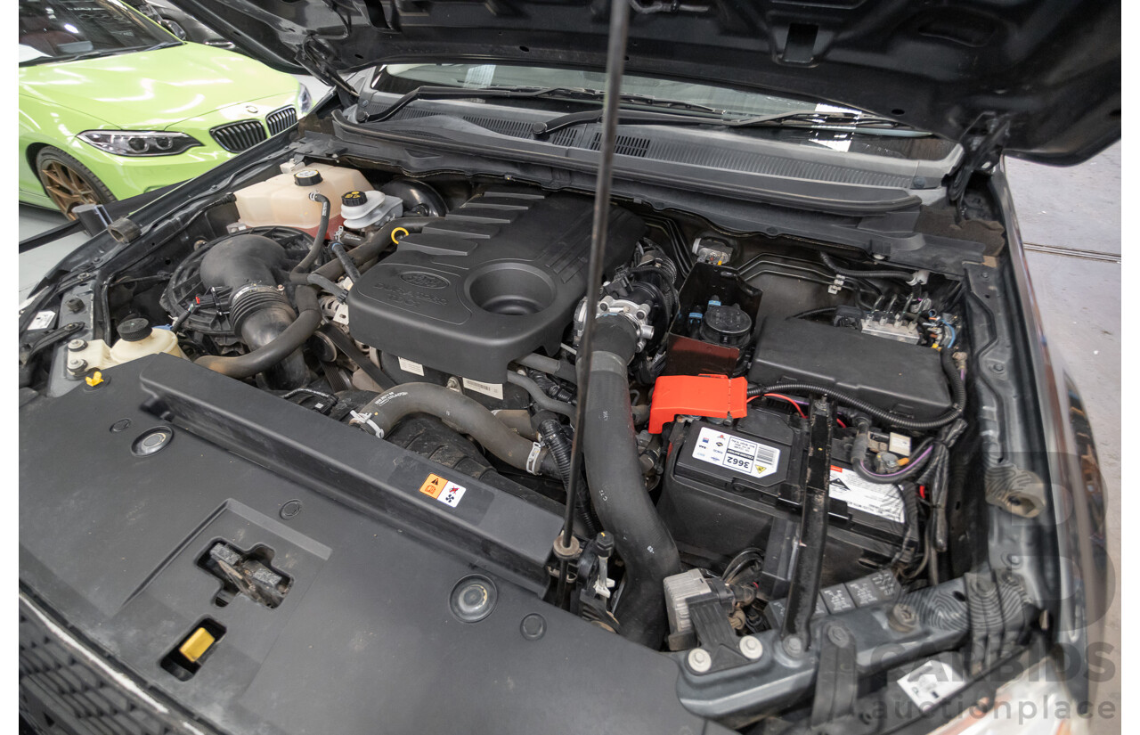 02/2015 Ford Ranger XLT 3.2 (4x4) PX Dual Cab Utility Grey Turbo Diesel 3.2L