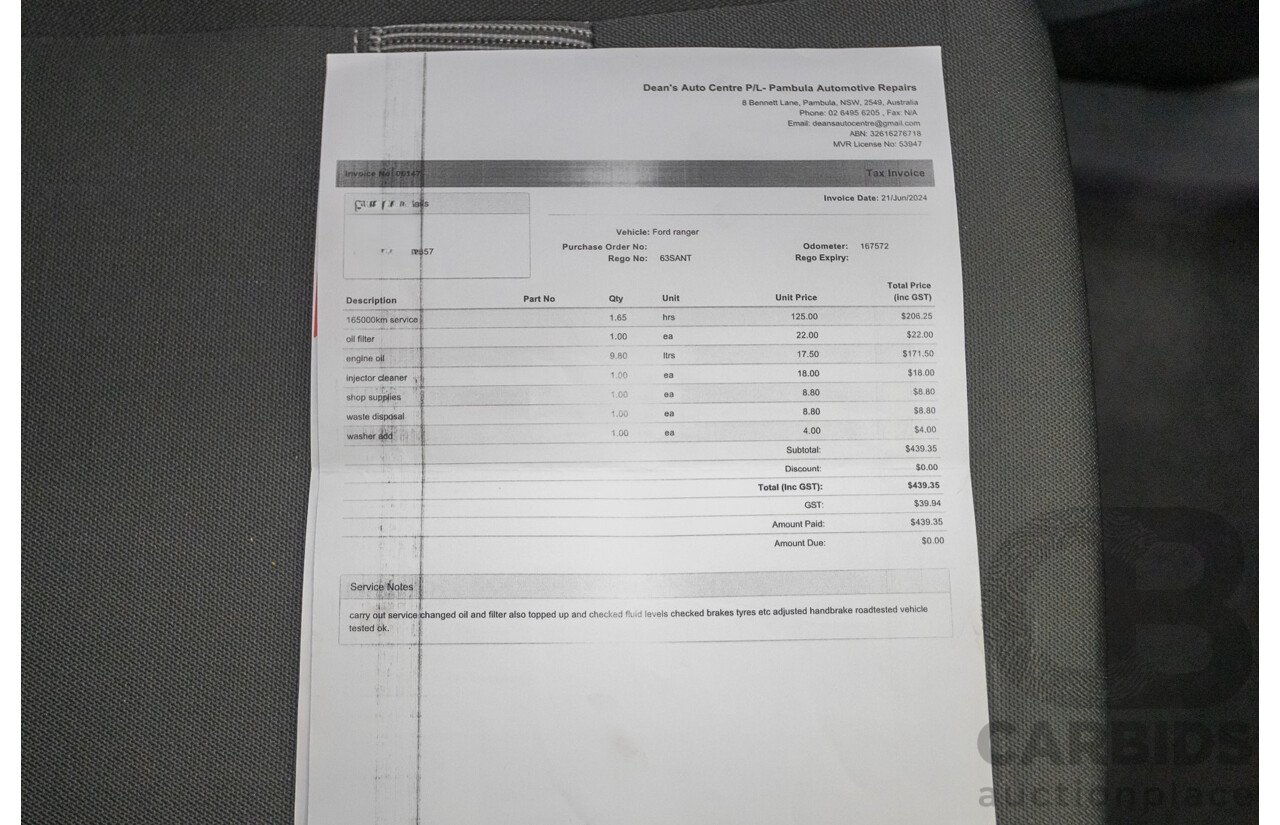 02/2015 Ford Ranger XLT 3.2 (4x4) PX Dual Cab Utility Grey Turbo Diesel 3.2L