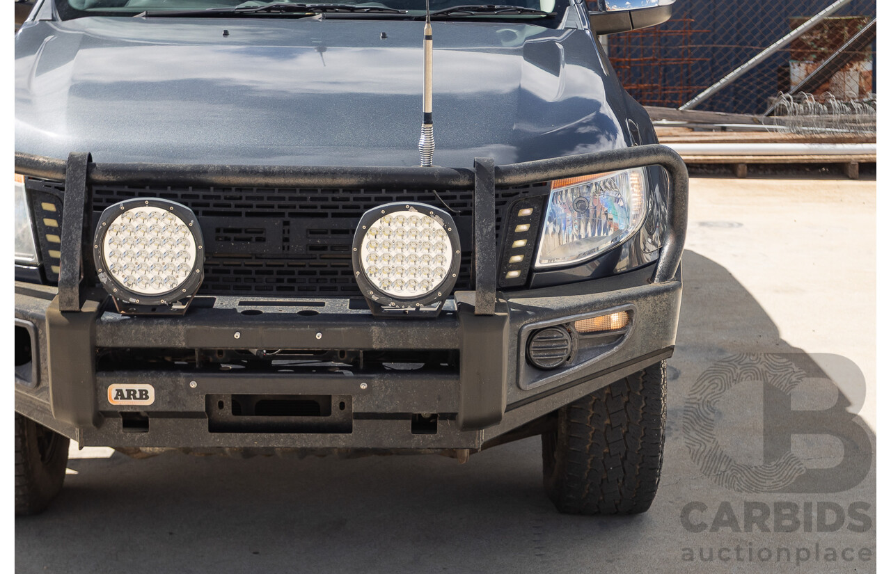 02/2015 Ford Ranger XLT 3.2 (4x4) PX Dual Cab Utility Grey Turbo Diesel 3.2L