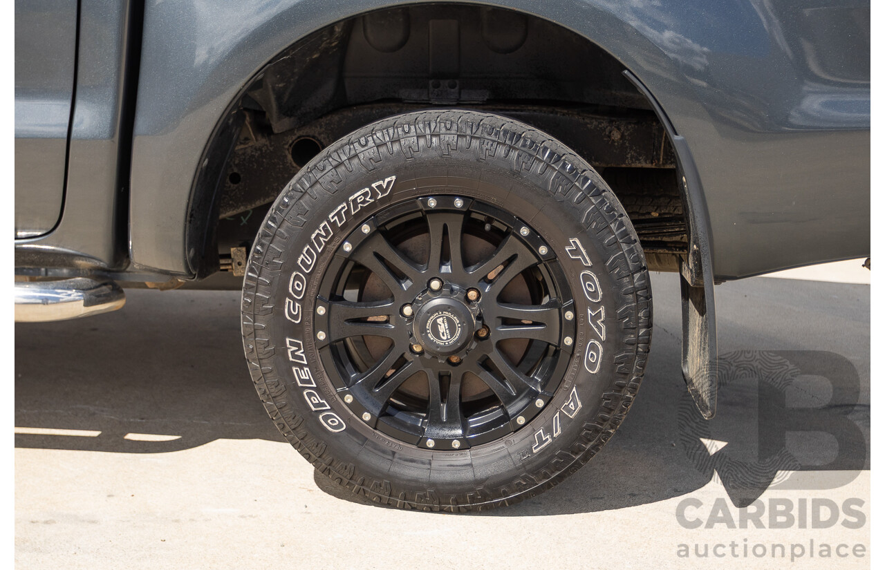 02/2015 Ford Ranger XLT 3.2 (4x4) PX Dual Cab Utility Grey Turbo Diesel 3.2L