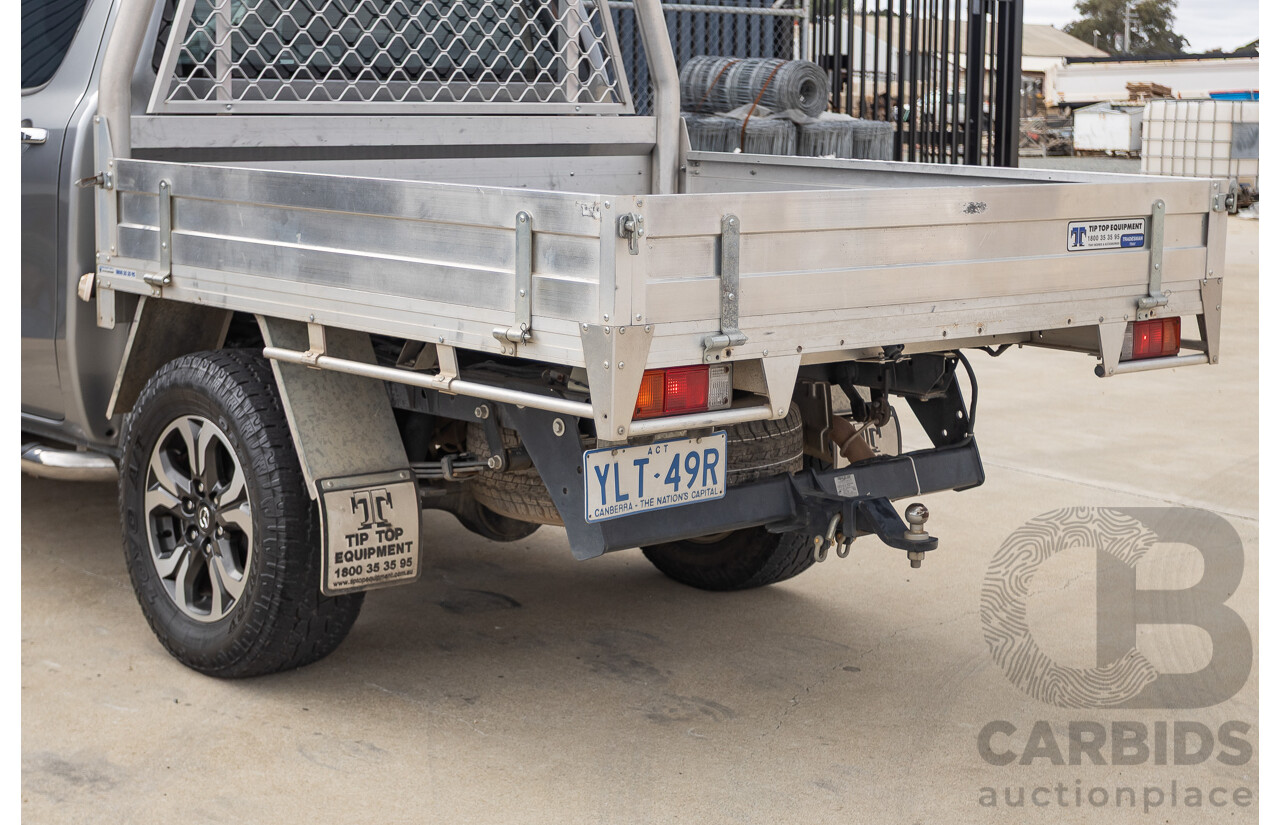 01/2017 Mazda BT-50 XTR (4x4) MY16 Dual Cab Utility Silver Turbo Diesel 3.2L