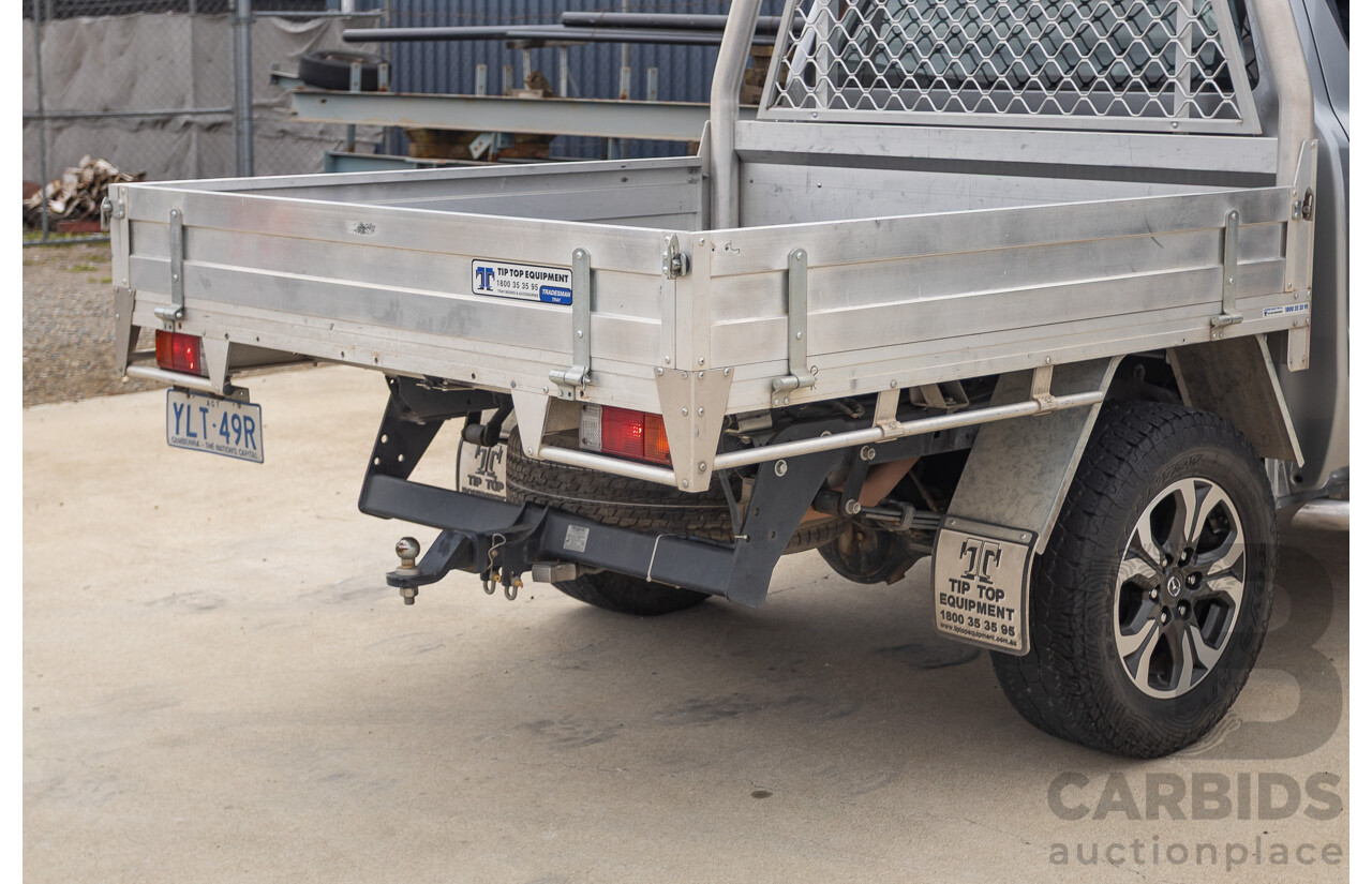 01/2017 Mazda BT-50 XTR (4x4) MY16 Dual Cab Utility Silver Turbo Diesel 3.2L