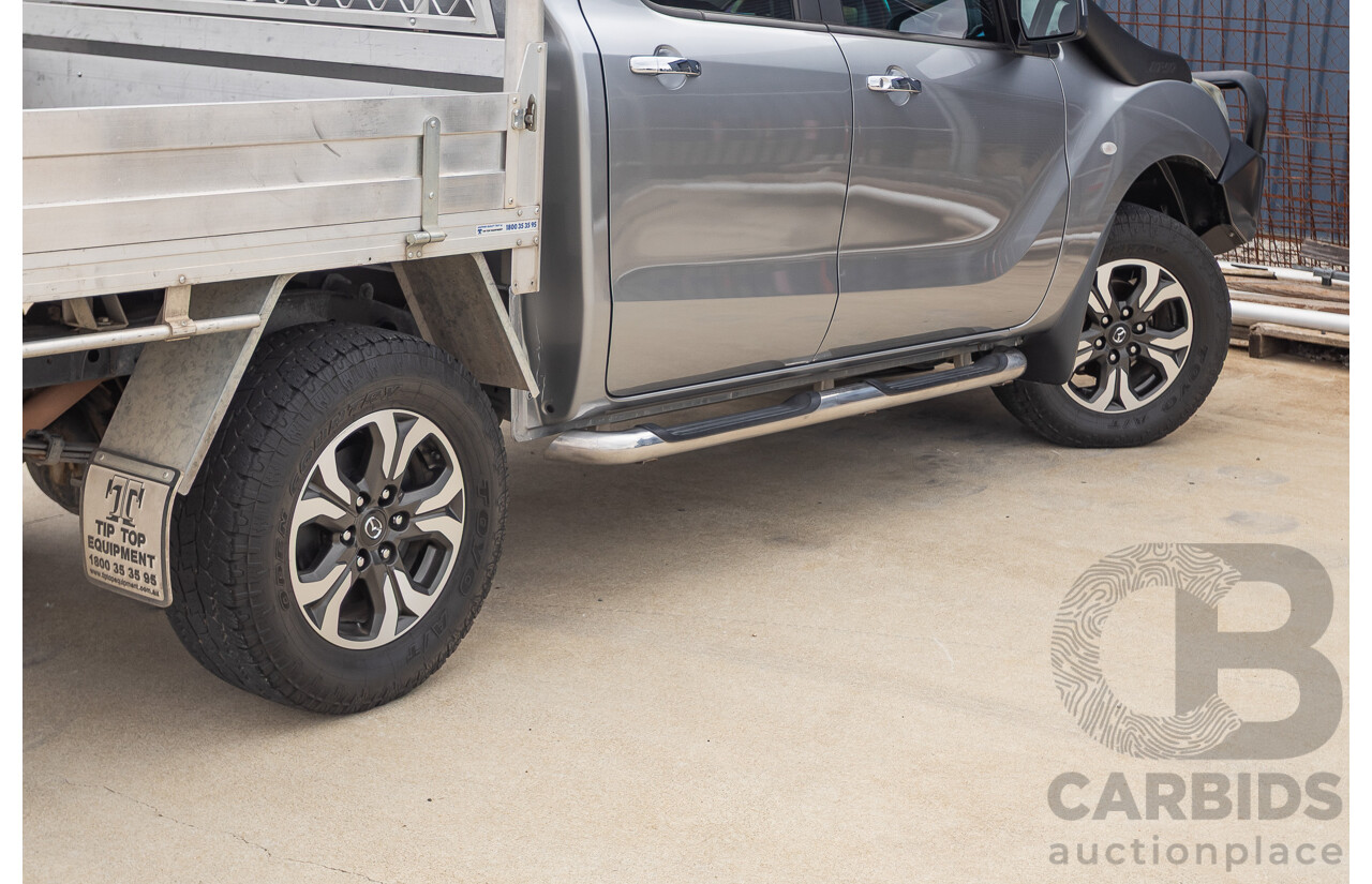 01/2017 Mazda BT-50 XTR (4x4) MY16 Dual Cab Utility Silver Turbo Diesel 3.2L