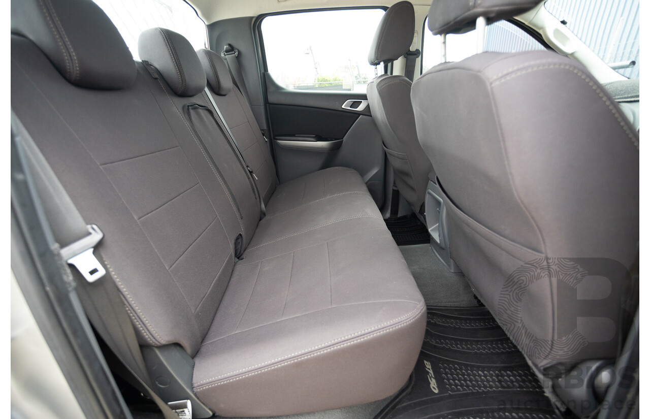 01/2017 Mazda BT-50 XTR (4x4) MY16 Dual Cab Utility Silver Turbo Diesel 3.2L