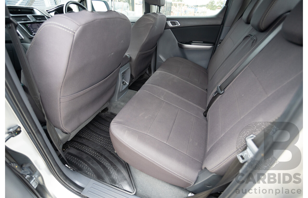 01/2017 Mazda BT-50 XTR (4x4) MY16 Dual Cab Utility Silver Turbo Diesel 3.2L