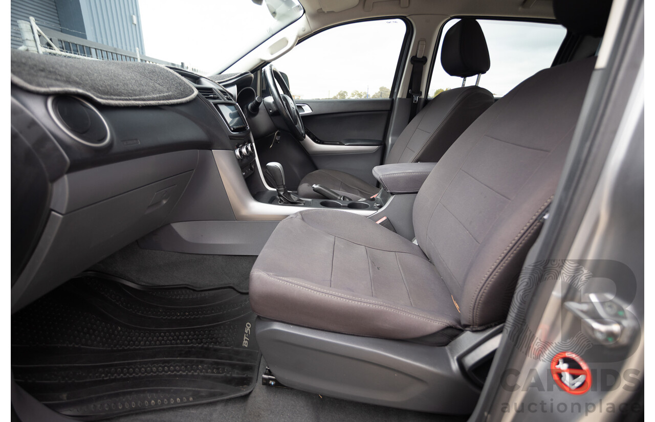 01/2017 Mazda BT-50 XTR (4x4) MY16 Dual Cab Utility Silver Turbo Diesel 3.2L