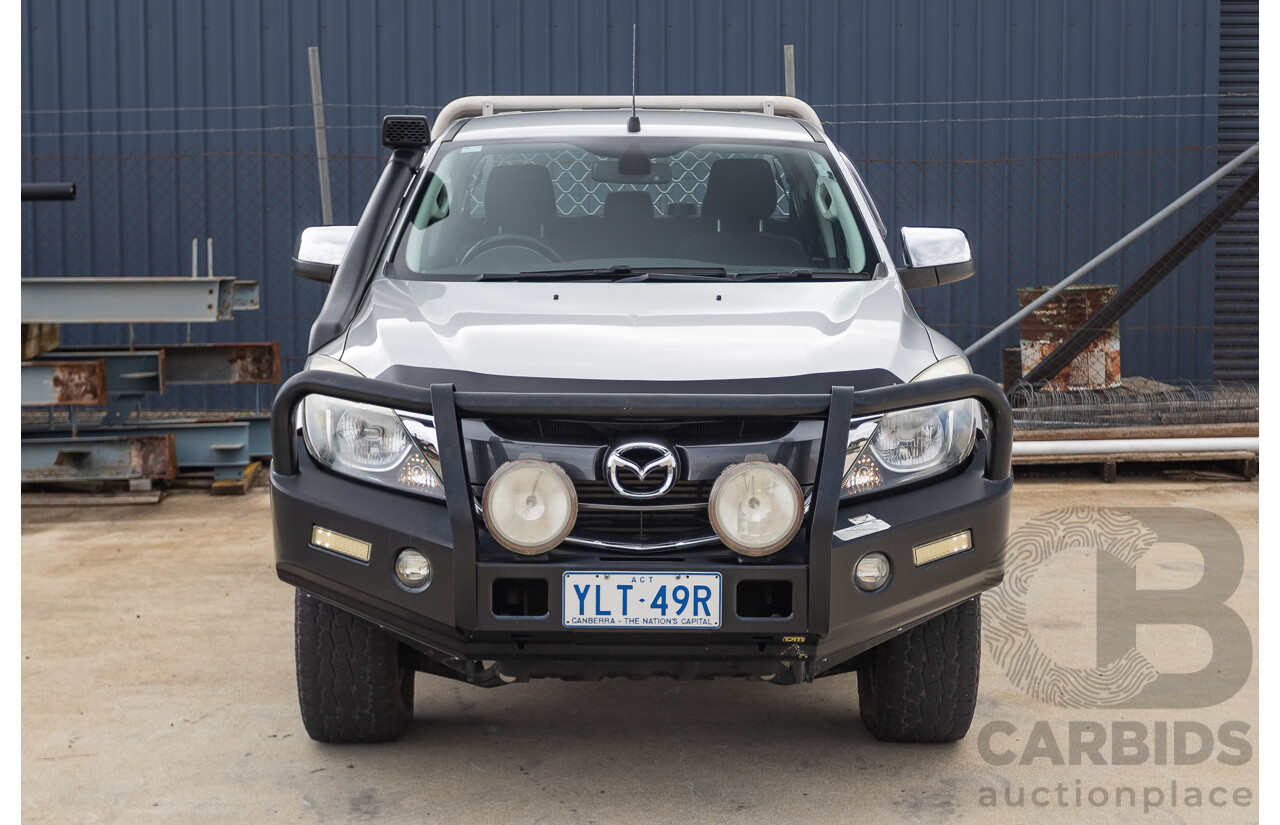 01/2017 Mazda BT-50 XTR (4x4) MY16 Dual Cab Utility Silver Turbo Diesel 3.2L