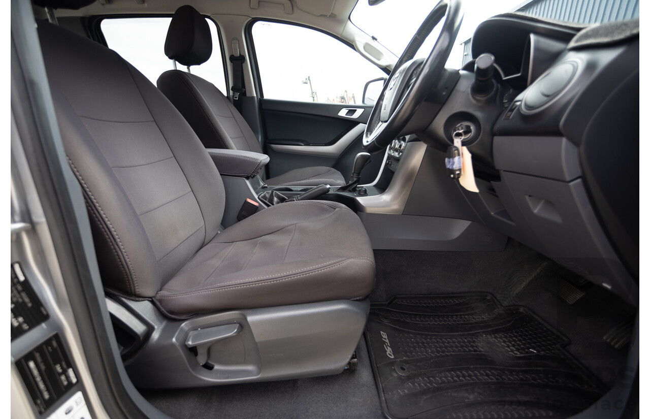 01/2017 Mazda BT-50 XTR (4x4) MY16 Dual Cab Utility Silver Turbo Diesel 3.2L