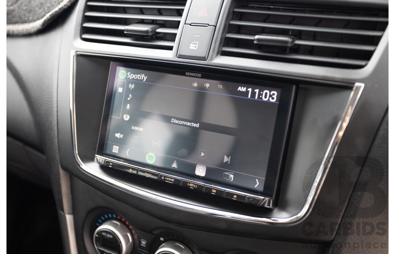 01/2017 Mazda BT-50 XTR (4x4) MY16 Dual Cab Utility Silver Turbo Diesel 3.2L