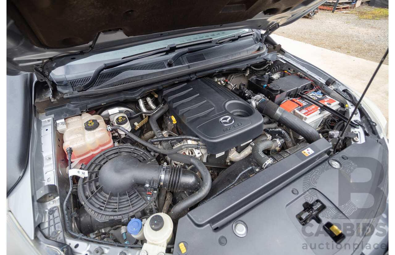 01/2017 Mazda BT-50 XTR (4x4) MY16 Dual Cab Utility Silver Turbo Diesel 3.2L