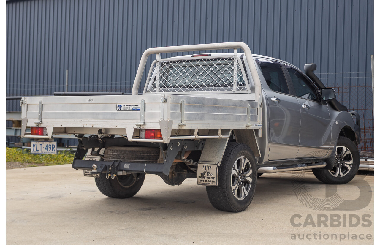 01/2017 Mazda BT-50 XTR (4x4) MY16 Dual Cab Utility Silver Turbo Diesel 3.2L