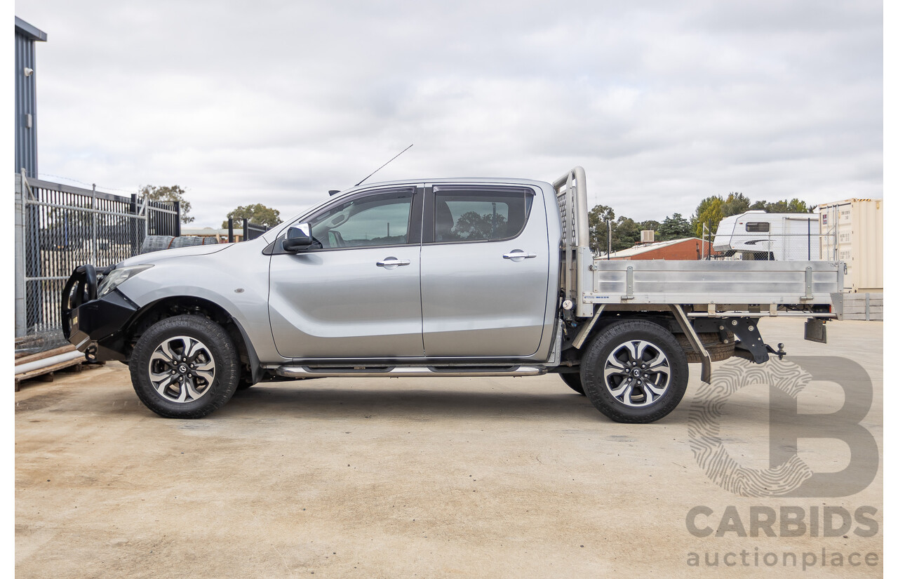 01/2017 Mazda BT-50 XTR (4x4) MY16 Dual Cab Utility Silver Turbo Diesel 3.2L
