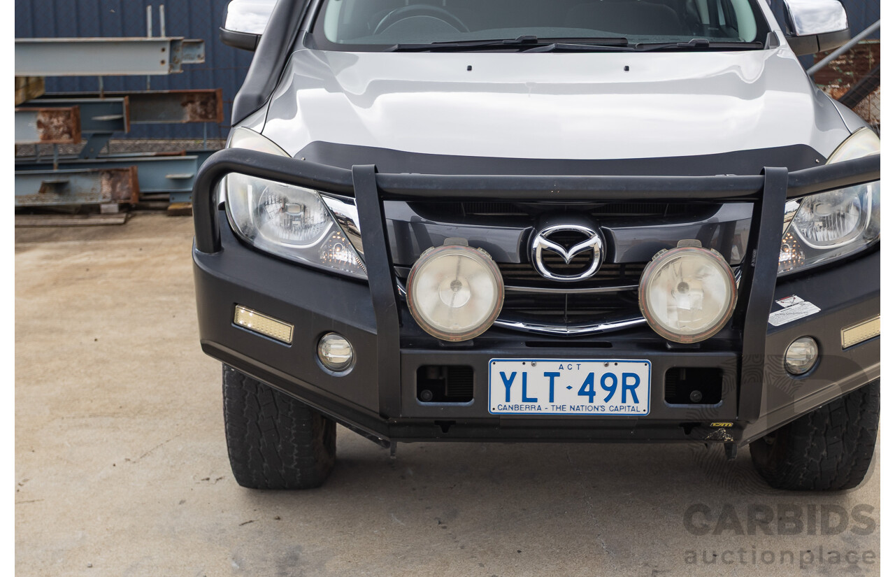 01/2017 Mazda BT-50 XTR (4x4) MY16 Dual Cab Utility Silver Turbo Diesel 3.2L
