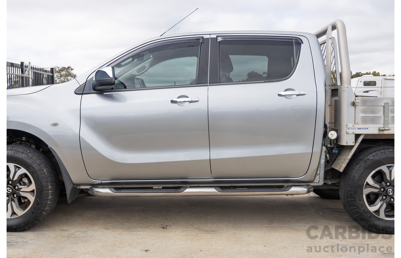 01/2017 Mazda BT-50 XTR (4x4) MY16 Dual Cab Utility Silver Turbo Diesel 3.2L