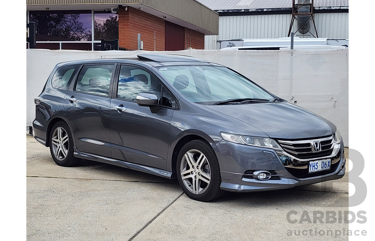 1/2012 Honda Odyssey Luxury RB MY12 4d Wagon Grey 2.4L