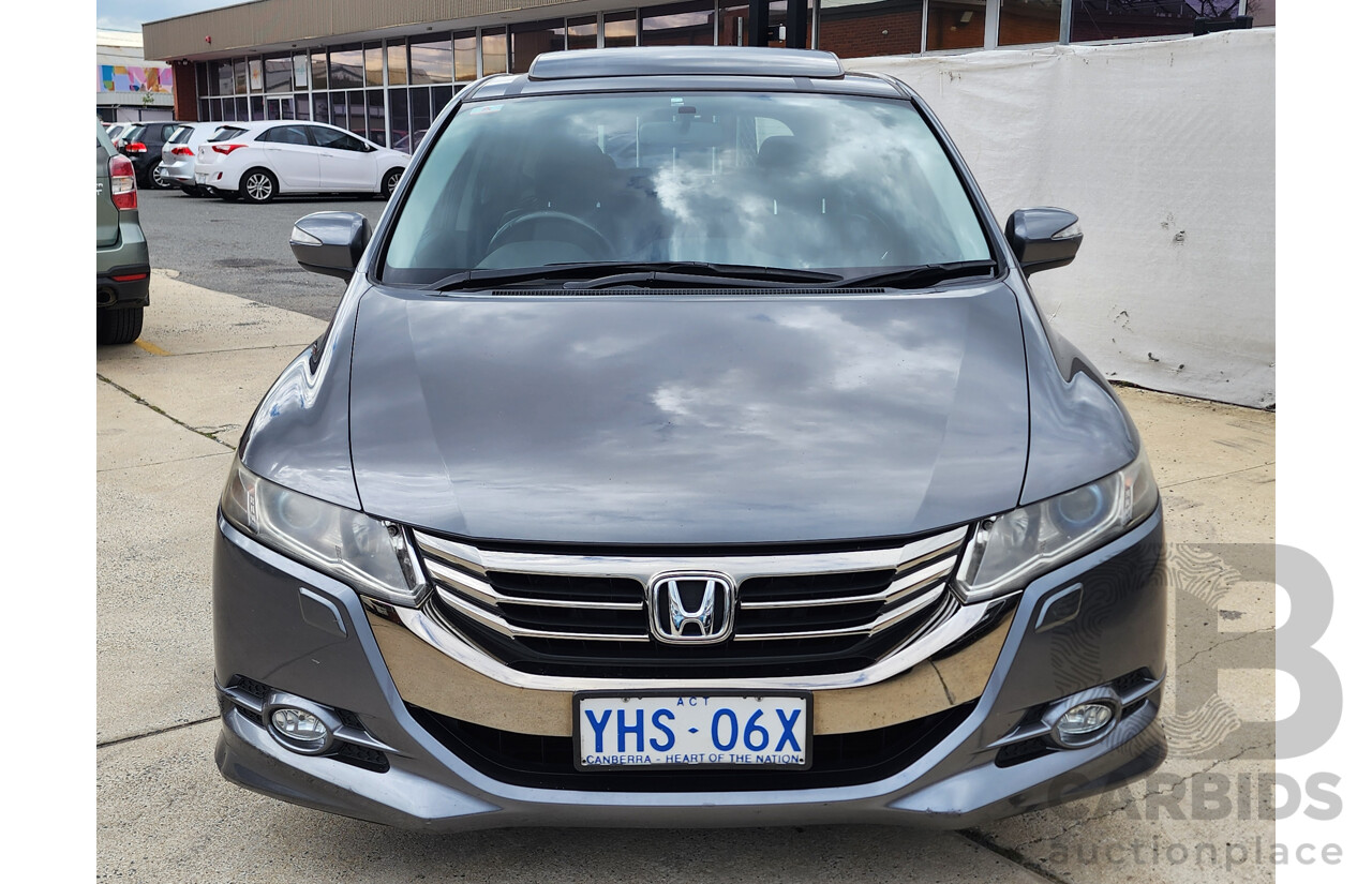 1/2012 Honda Odyssey Luxury RB MY12 4d Wagon Grey 2.4L