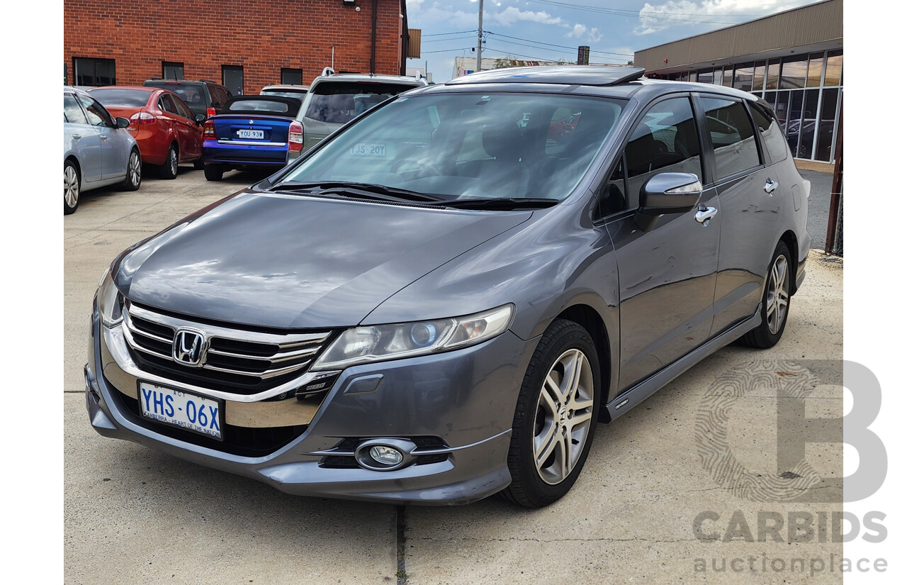 1/2012 Honda Odyssey Luxury RB MY12 4d Wagon Grey 2.4L