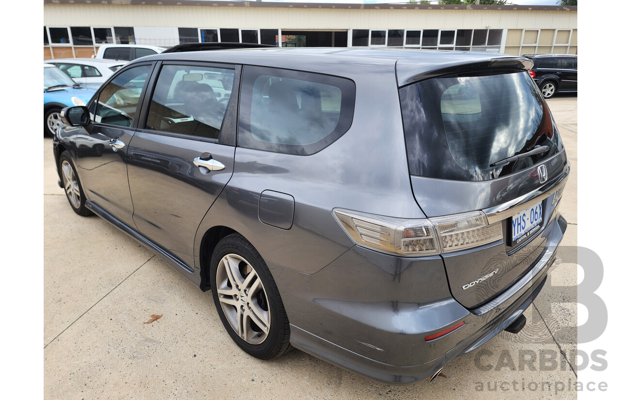 1/2012 Honda Odyssey Luxury RB MY12 4d Wagon Grey 2.4L