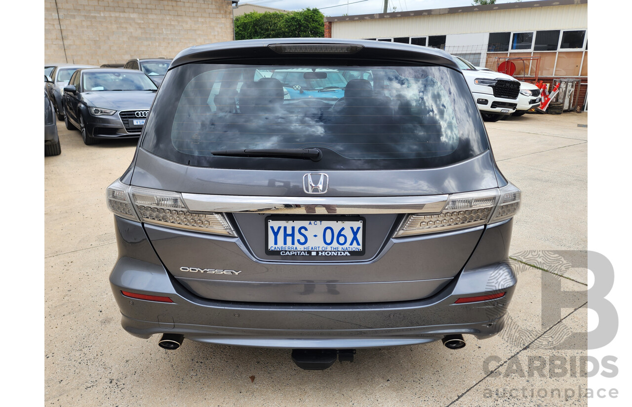 1/2012 Honda Odyssey Luxury RB MY12 4d Wagon Grey 2.4L