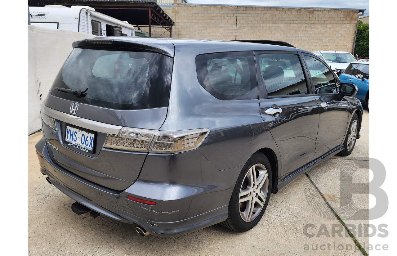 1/2012 Honda Odyssey Luxury RB MY12 4d Wagon Grey 2.4L