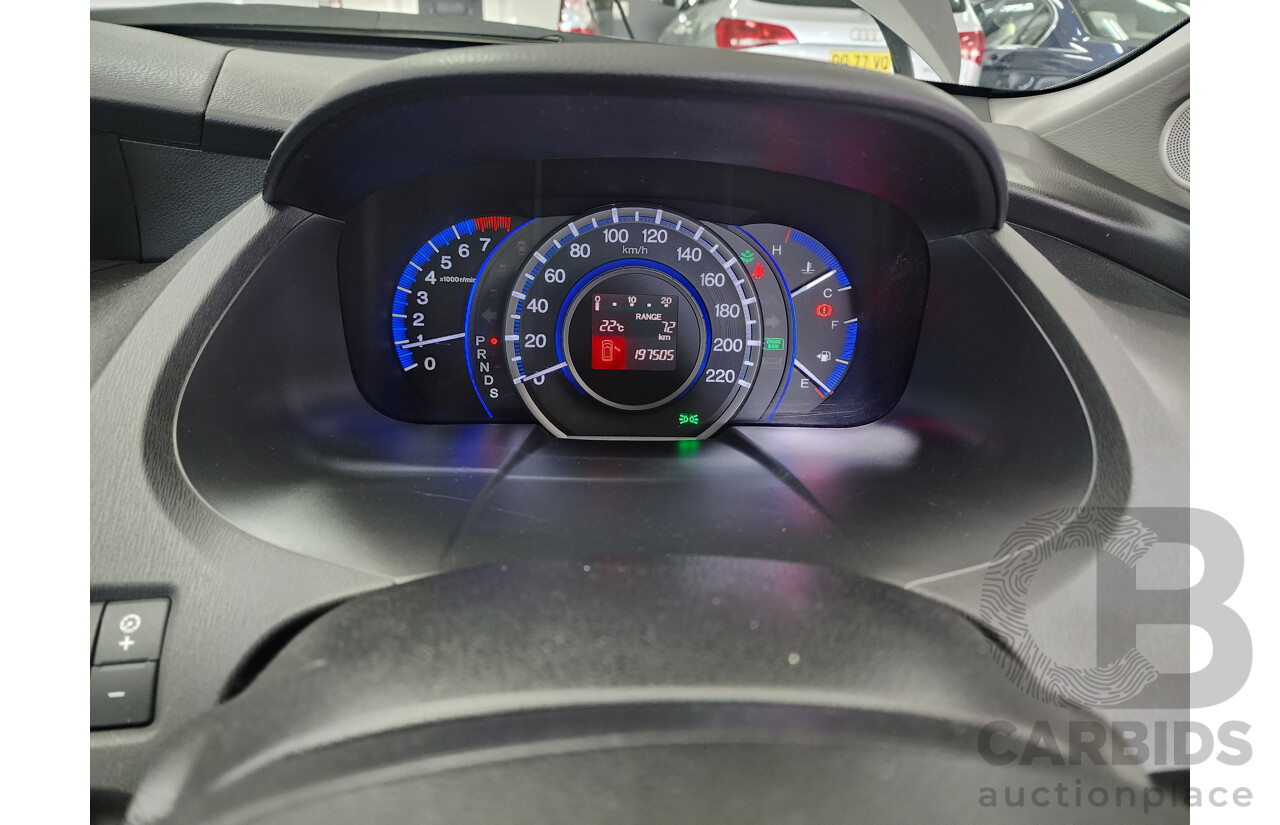 1/2012 Honda Odyssey Luxury RB MY12 4d Wagon Grey 2.4L