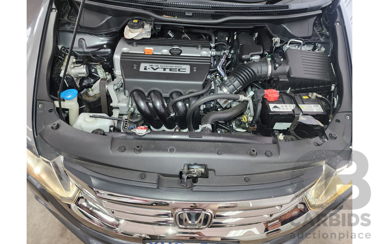 1/2012 Honda Odyssey Luxury RB MY12 4d Wagon Grey 2.4L