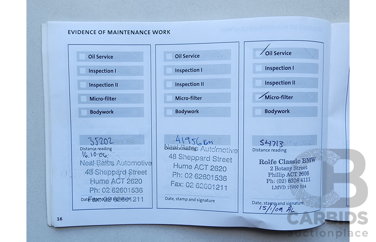 9/2002 Mini Cooper S R53 2d Hatchback Blue 1.6L