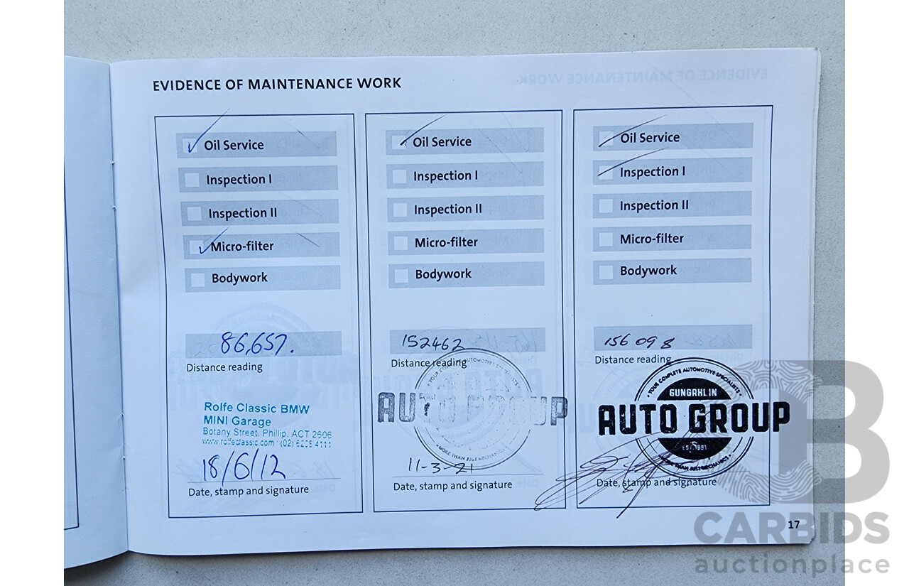 9/2002 Mini Cooper S R53 2d Hatchback Blue 1.6L