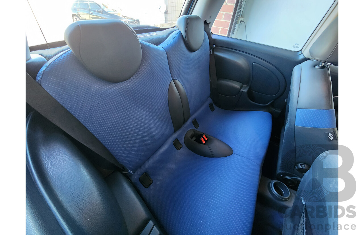 9/2002 Mini Cooper S R53 2d Hatchback Blue 1.6L