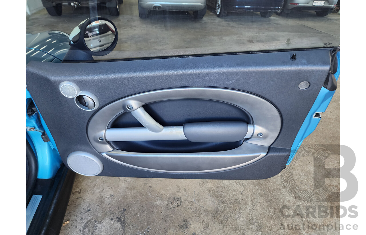 9/2002 Mini Cooper S R53 2d Hatchback Blue 1.6L