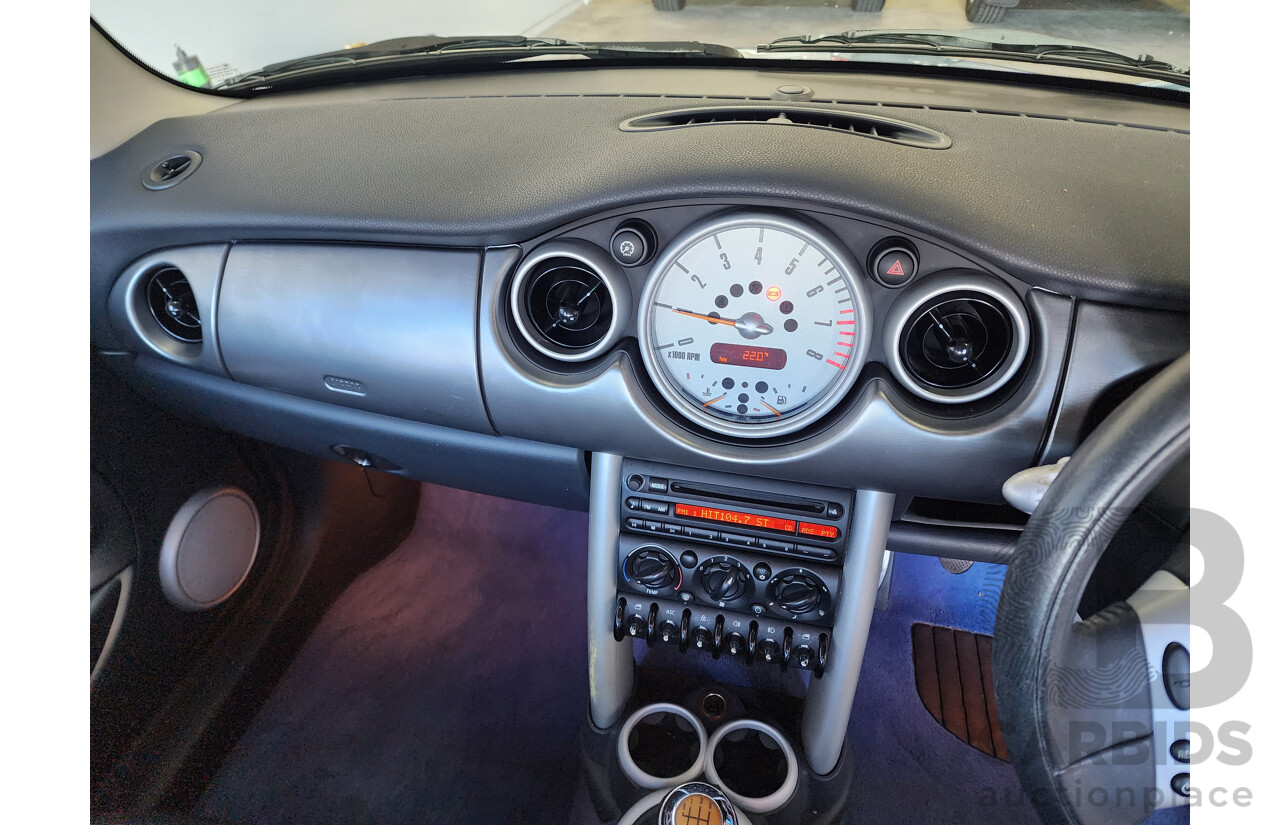 9/2002 Mini Cooper S R53 2d Hatchback Blue 1.6L