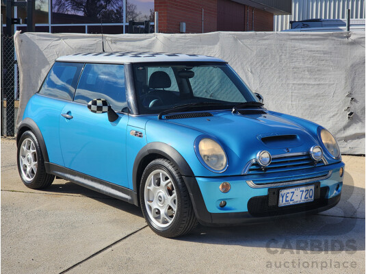 9/2002 Mini Cooper S R53 2d Hatchback Blue 1.6L