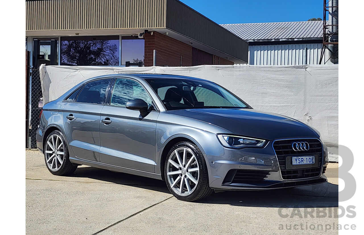 1/2016 Audi A3 1.4 TFSI Attraction COD 8V MY16 4d Sedan Grey 1.4L