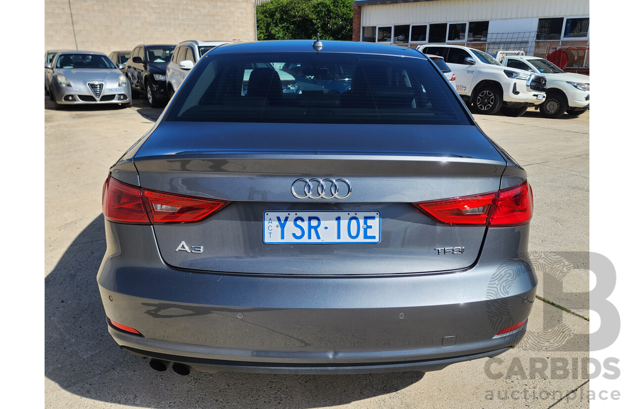 1/2016 Audi A3 1.4 TFSI Attraction COD 8V MY16 4d Sedan Grey 1.4L