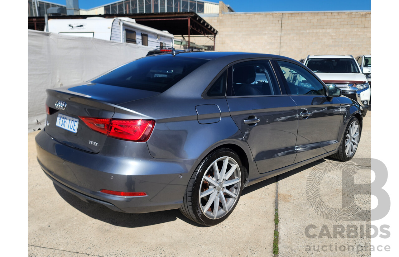 1/2016 Audi A3 1.4 TFSI Attraction COD 8V MY16 4d Sedan Grey 1.4L