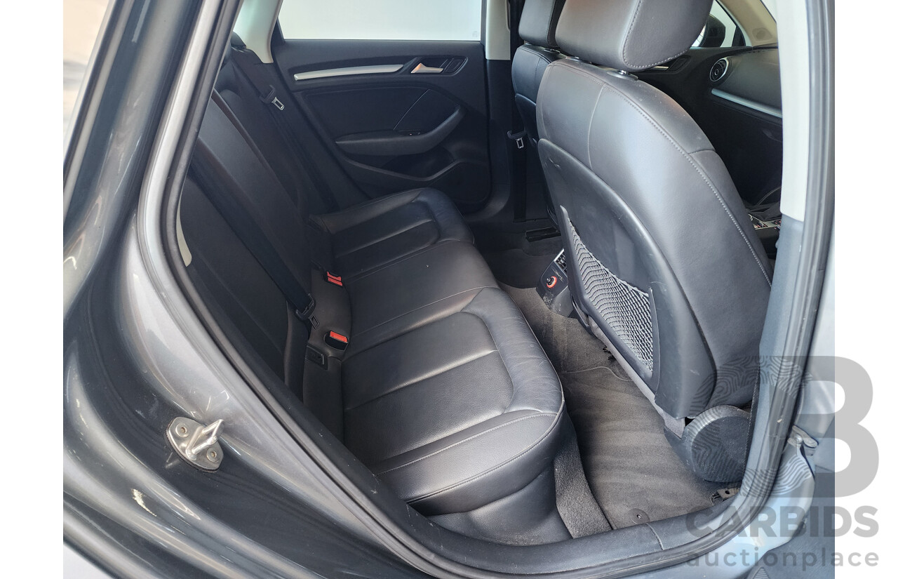 1/2016 Audi A3 1.4 TFSI Attraction COD 8V MY16 4d Sedan Grey 1.4L