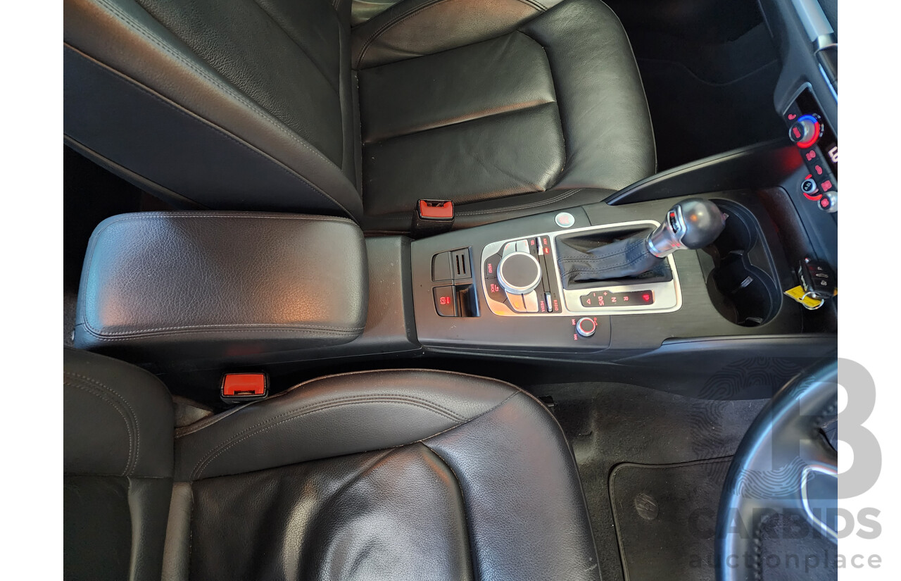 1/2016 Audi A3 1.4 TFSI Attraction COD 8V MY16 4d Sedan Grey 1.4L