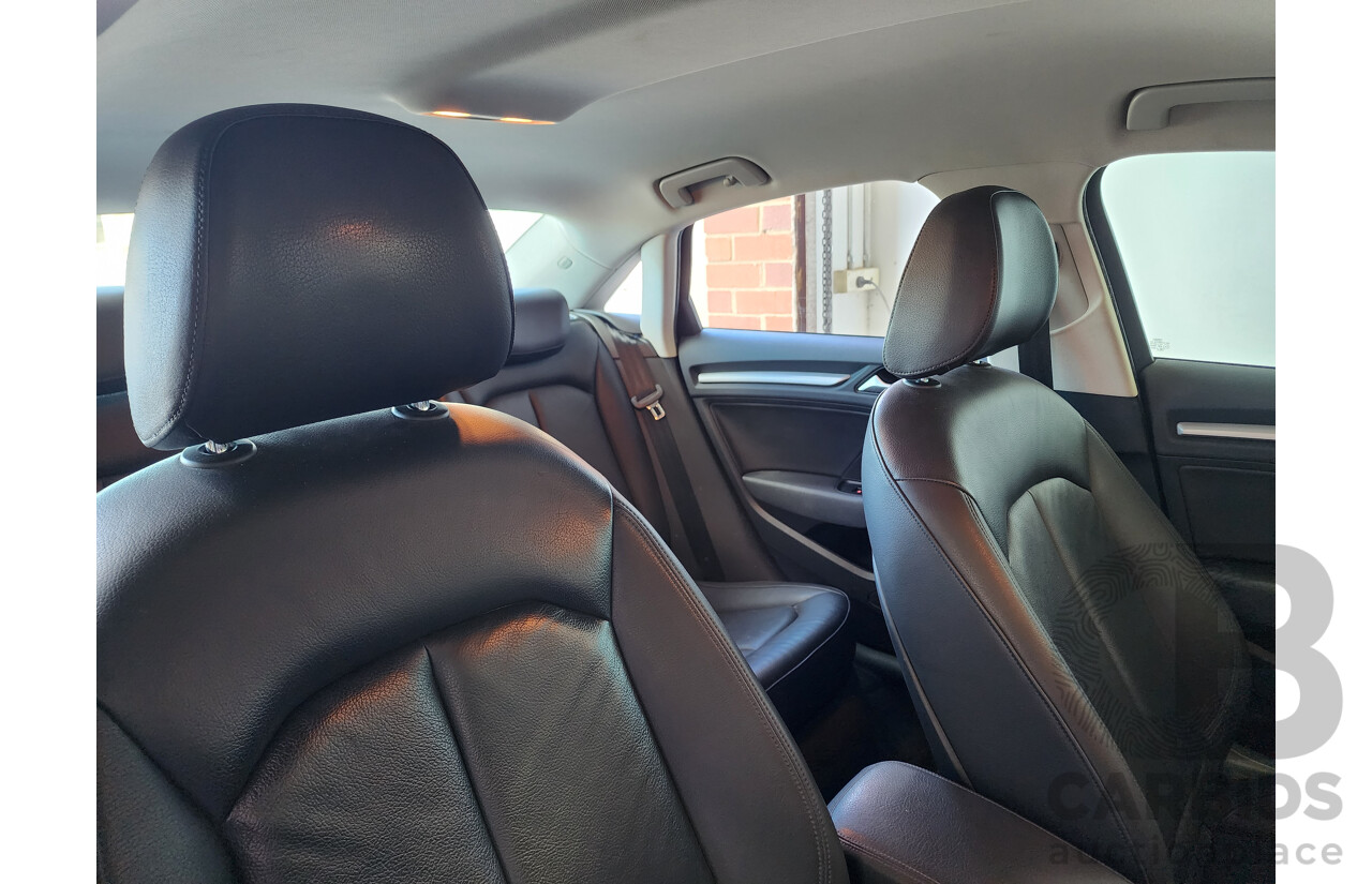 1/2016 Audi A3 1.4 TFSI Attraction COD 8V MY16 4d Sedan Grey 1.4L