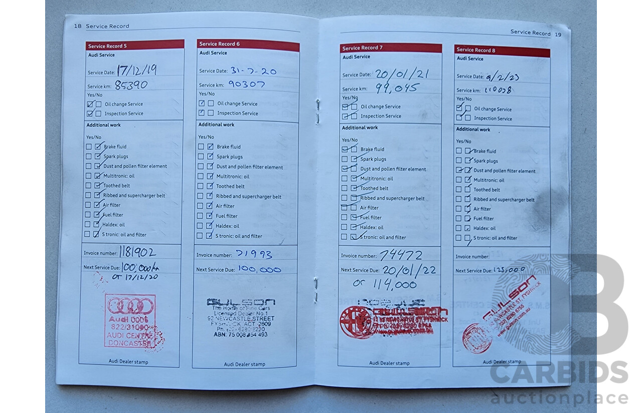 1/2016 Audi A3 1.4 TFSI Attraction COD 8V MY16 4d Sedan Grey 1.4L