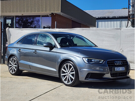 1/2016 Audi A3 1.4 TFSI Attraction COD 8V MY16 4d Sedan Grey 1.4L