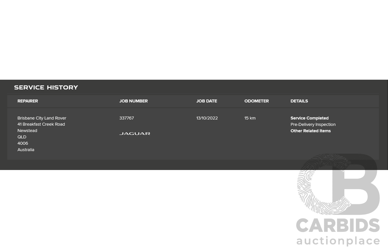 10/2022 Jaguar E-Pace P250 R-Dynamic SE (AWD) X540 MY23 4D Wagon Polaris White Turbo 2.0L - 183kW