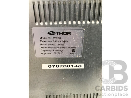 1663361 · Thor (WP5G) Benchtop Dishwasher
